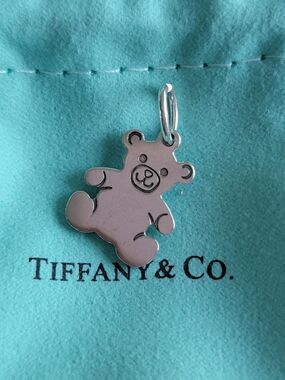Tiffany & Co. Sterling Silver Teddy Bear Charm